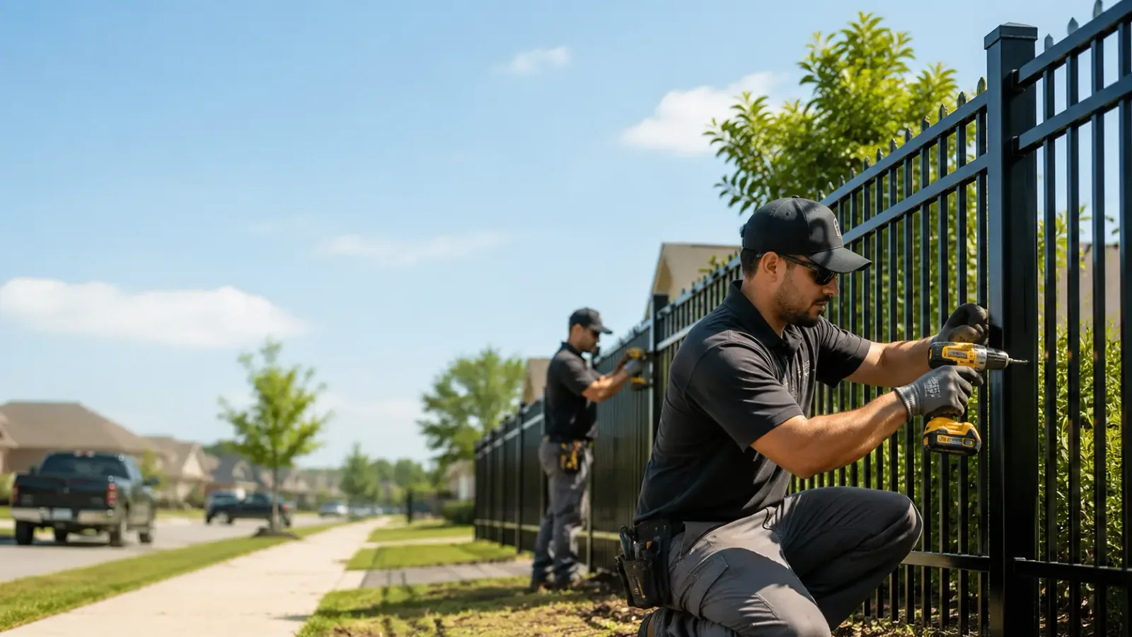 Metal Fence Installation in Williams, IA